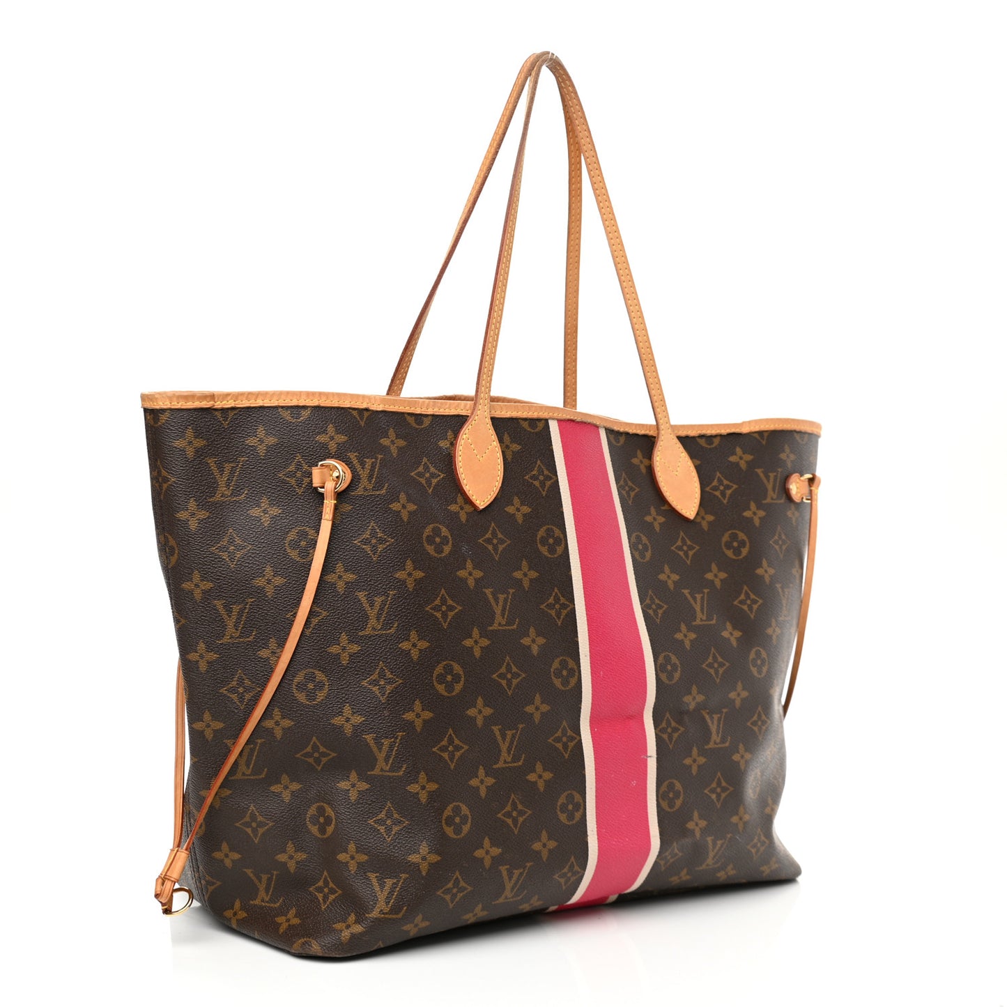 Monogram My LV Heritage Neverfull GM Fuchsia White