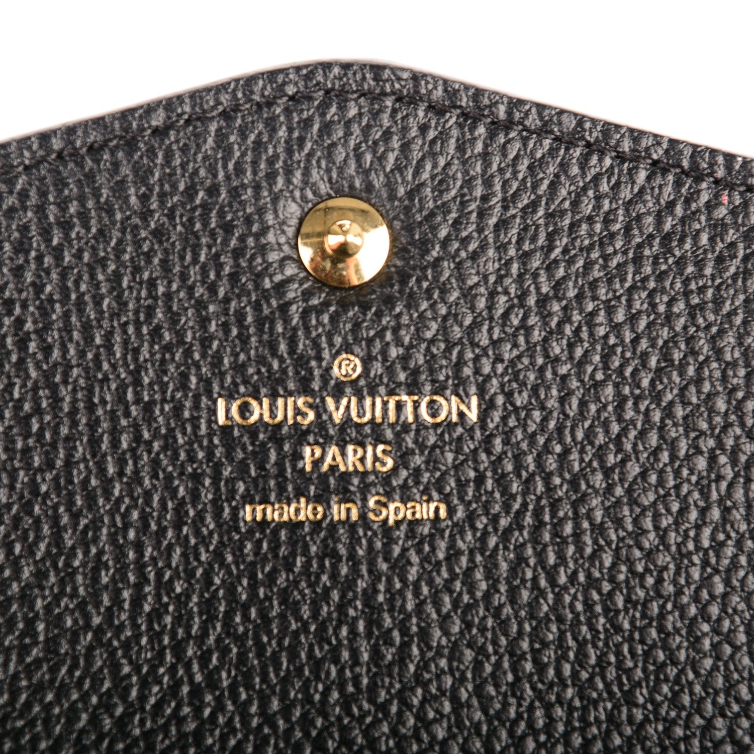 Louis Vuitton Empreinte Curieuse Wallet Black 5 of 7