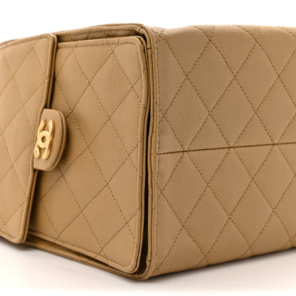 Chanel Caviar Quilted Medium Chanel 25 Handbag Dark Beige 11 of 11