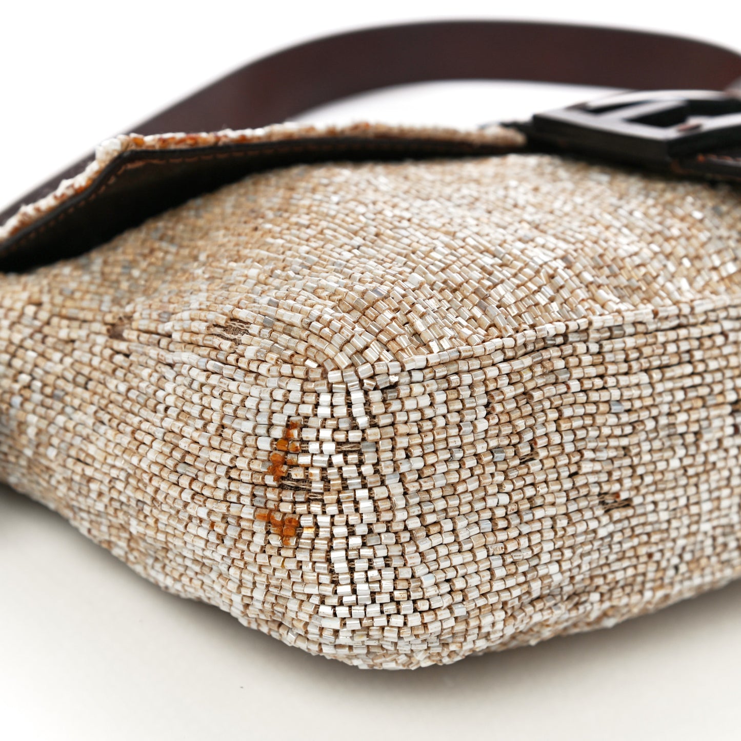 Beaded Baguette Beige