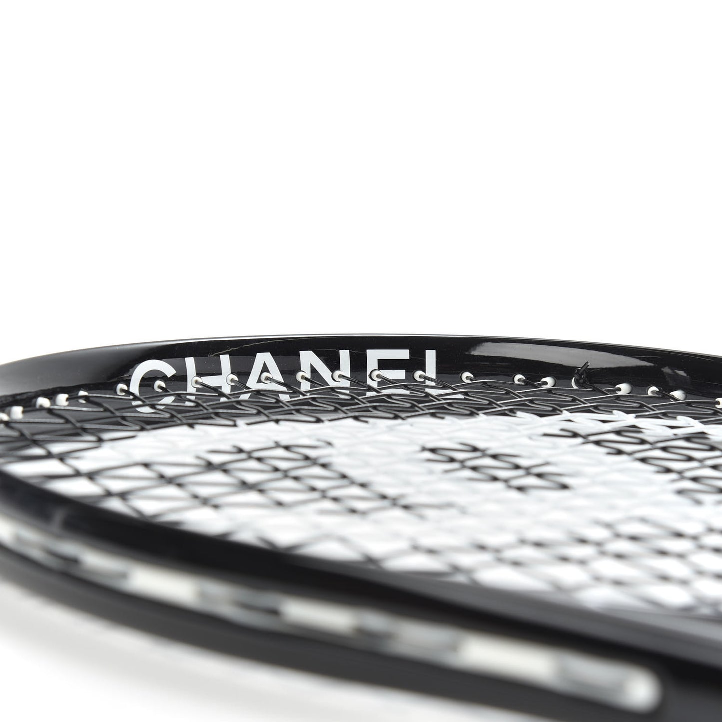 Tennis Racquet and Nylon Quilted Cover Black