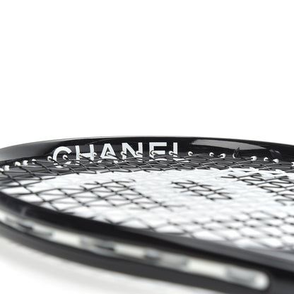 Chanel Tennis Racquet and Nylon Quilted Cover Black 5 of 5