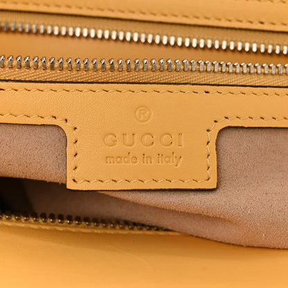 Gucci Senna Calfskin Petite GG Small Tote Bag Sunny Yellow 6 of 11