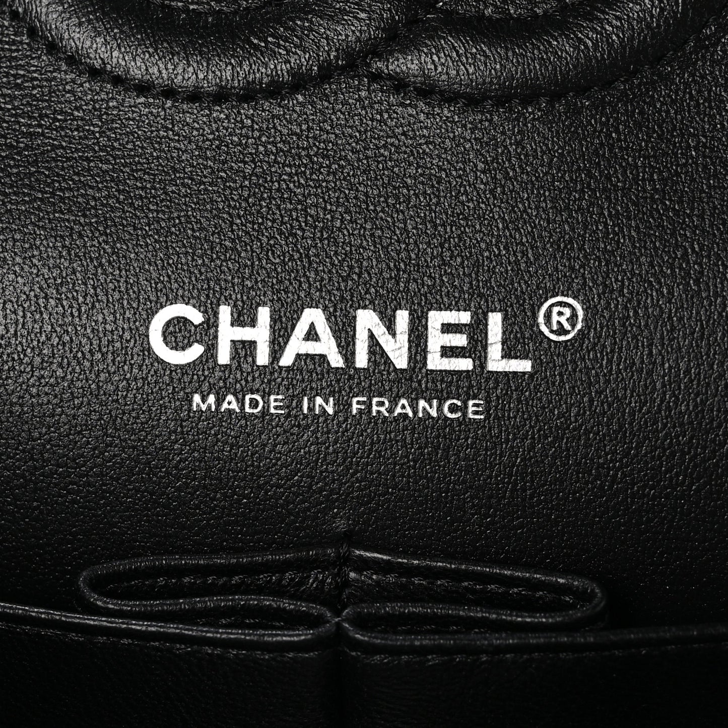 Canvas Floral Printed Quilted Medium Double Flap Black White