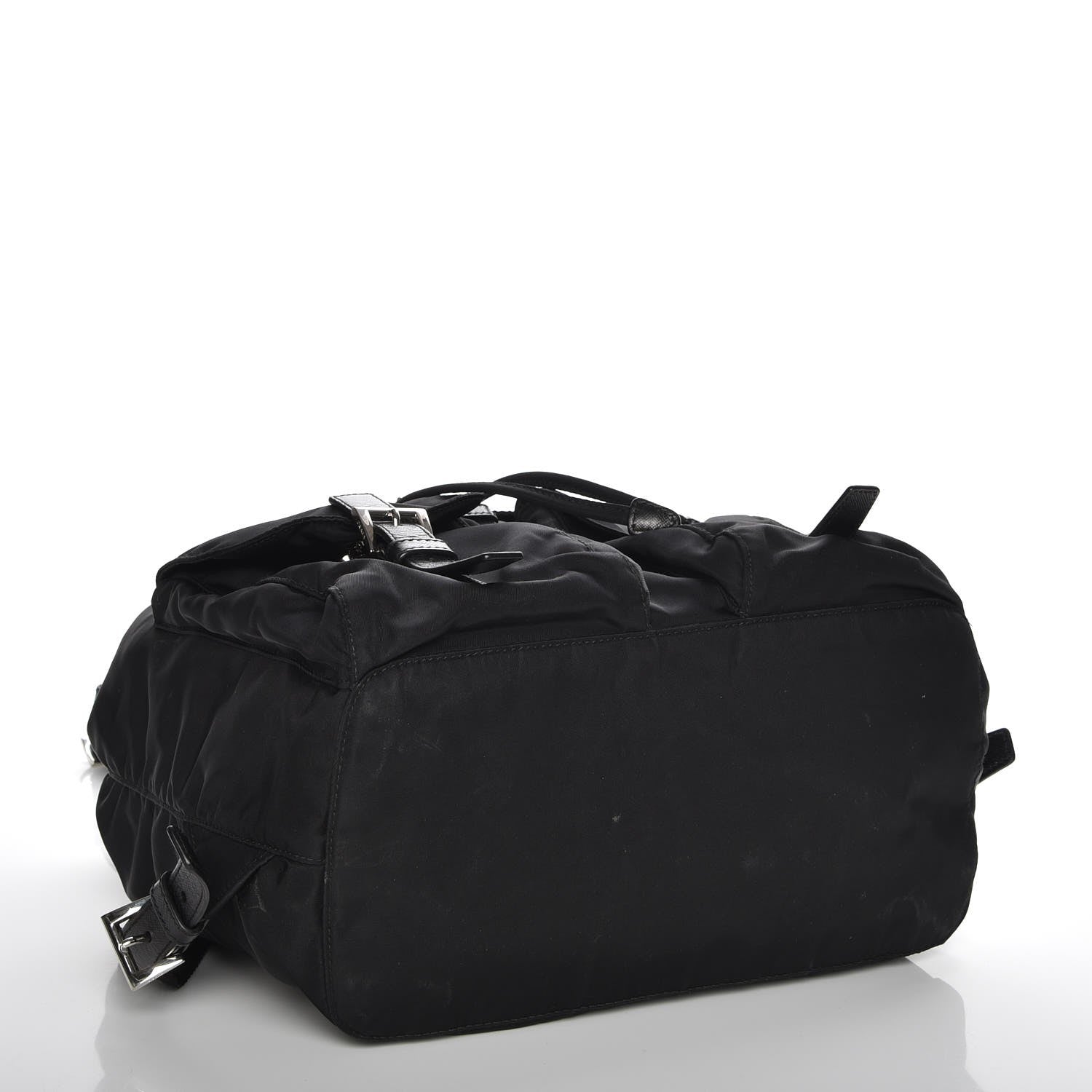 Prada Nylon Vela Medium Backpack Black 4 of 8