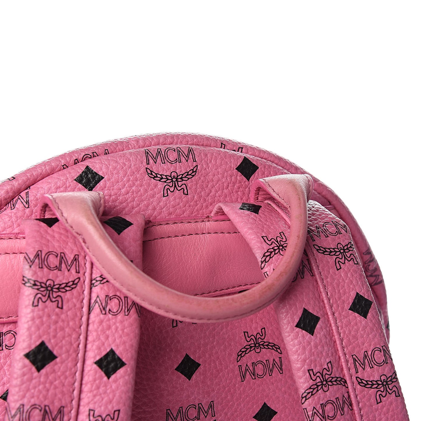 Visetos Medium Sprinkle Stud Stark Backpack Pink