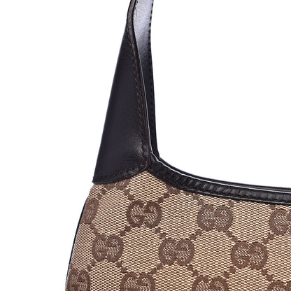 Gucci Monogram Web Small Jackie O Hobo Dark Brown 12 of 13