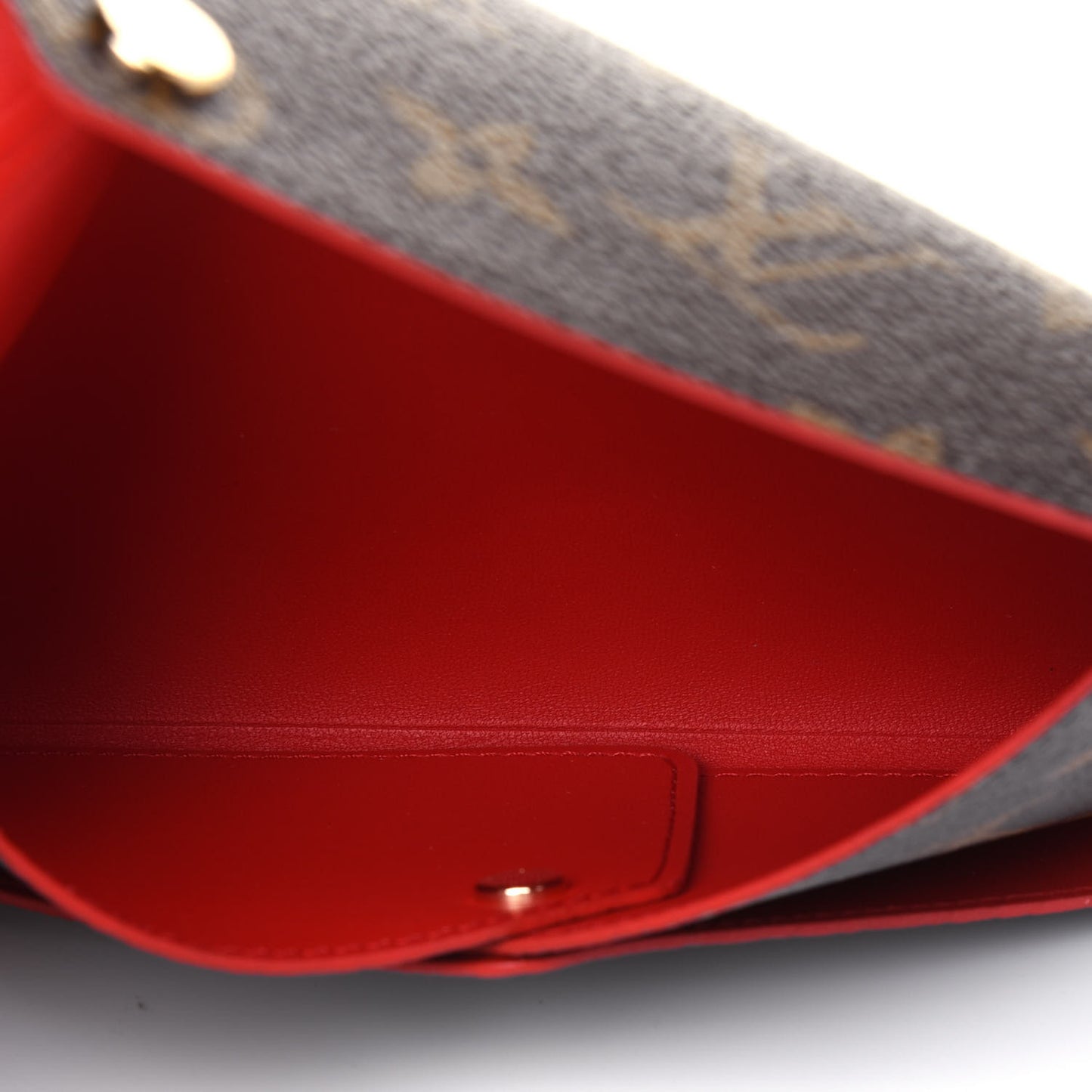 Monogram Medium Kirigami Pochette Insert Coquelicot