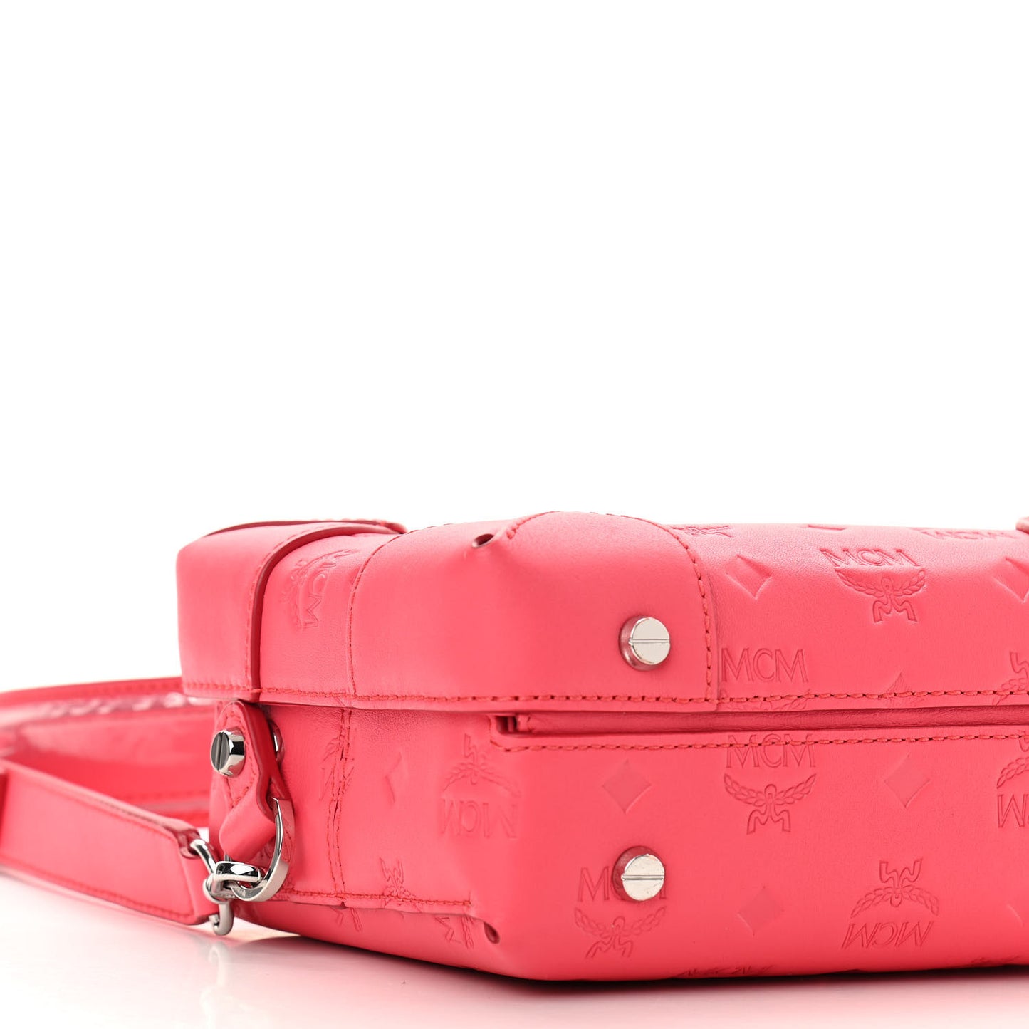 Calfskin Ottomar Monogram Small Berlin Crossbody Sugar Pink