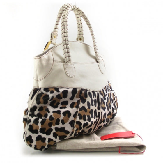 Valentino Garavani Leopard Print Calf Hair Tote 3 of 10