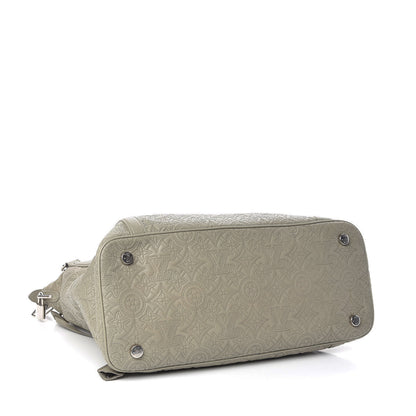 Louis Vuitton Monogram Lambskin Antheia Ixia MM Grey 4 of 11