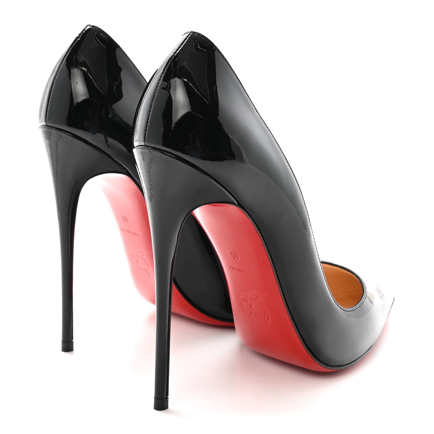 Christian Louboutin Patent So Kate 100 Pumps 40 Black 5 of 8