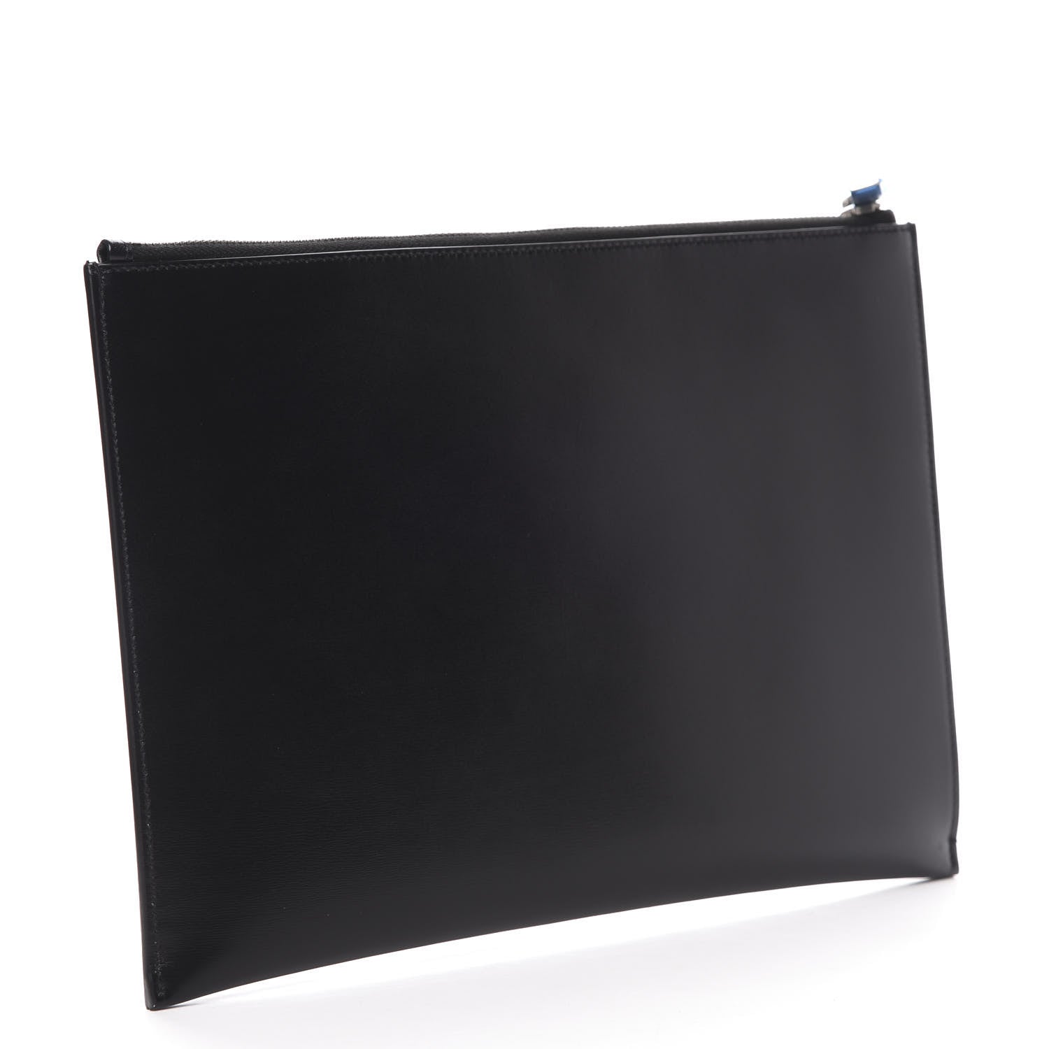 Saint Laurent Calfskin Monogram iPad Case Black 3 of 8