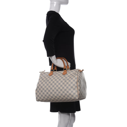 Louis Vuitton Damier Azur Speedy 35 2 of 10