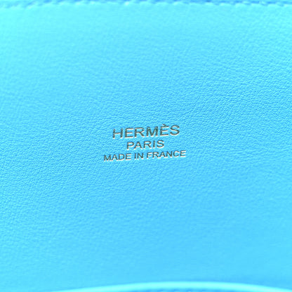 Hermes Evercolor 1923 Bolide 25 New Bleu Jean 6 of 11