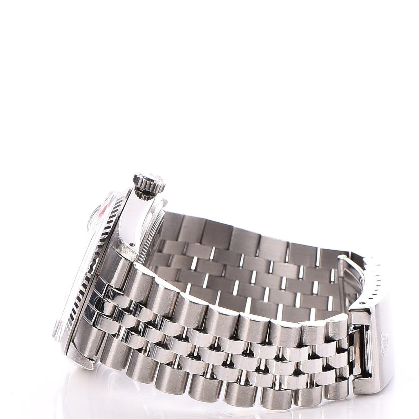Stainless Steel 18K White Gold Diamond 36mm Oyster Perpetual Datejust Watch Pink Flowers 16030
