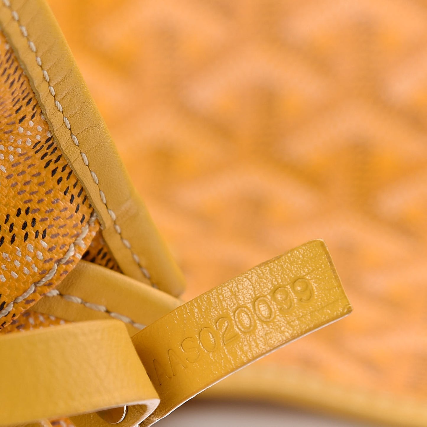 Goyardine Saint Louis PM Yellow