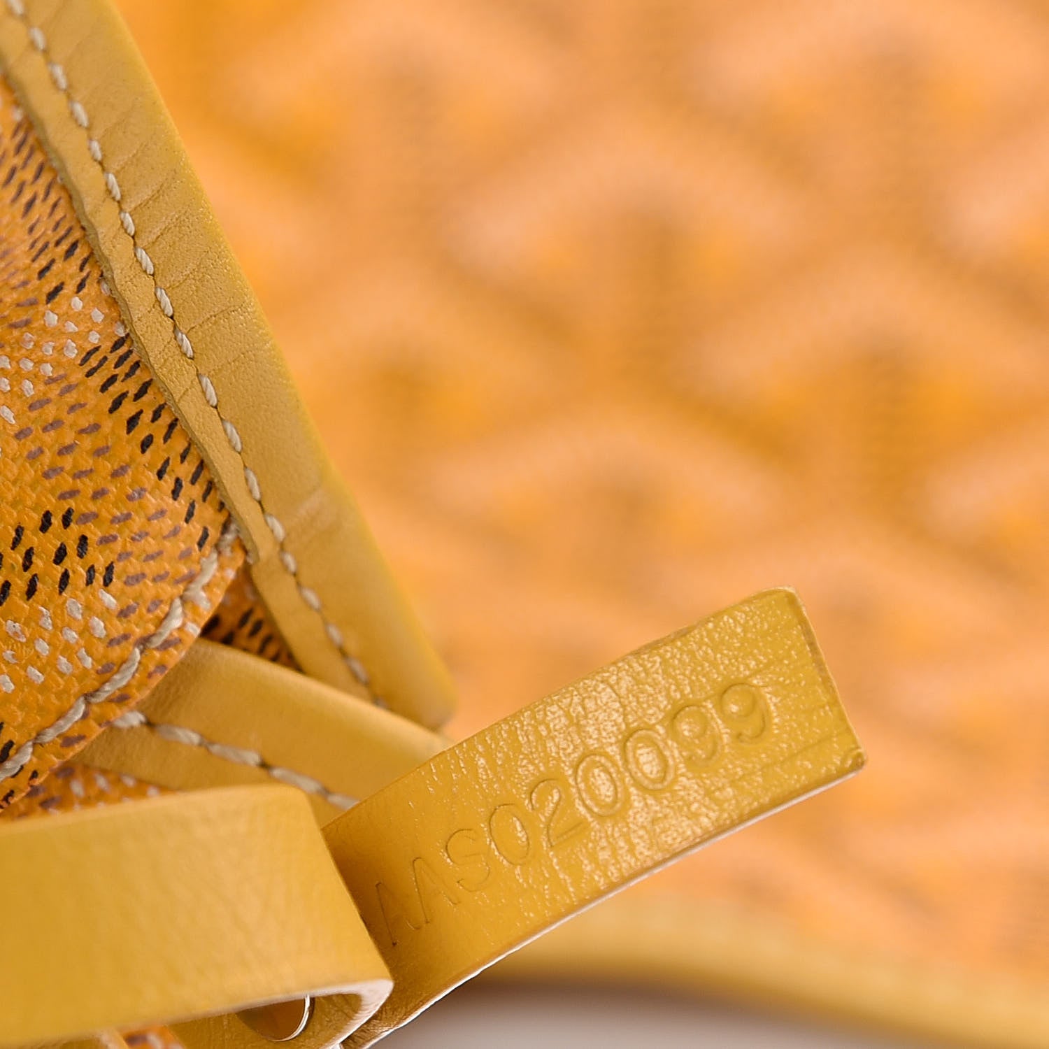 Goyard Goyardine Saint Louis PM Yellow 8 of 17