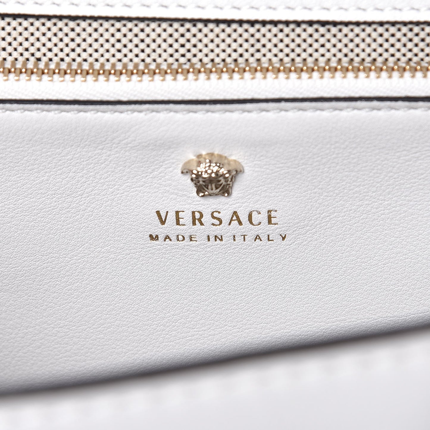 Calfskin Medium Palazzo Empire Bag White