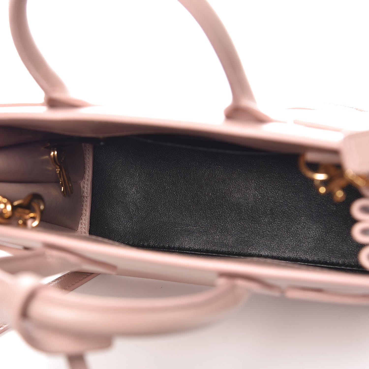 Saint Laurent Calfskin Nano Sac De Jour Pale Pink 7 of 21