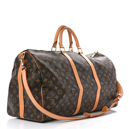 Louis Vuitton Monogram Keepall Bandouliere 55 2 of 16