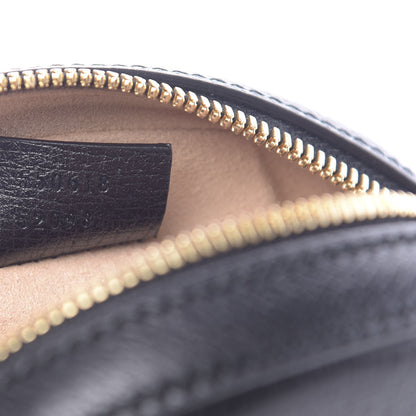 Gucci Grained Calfskin Web Mini Ophidia Round Shoulder Bag Black 7 of 10