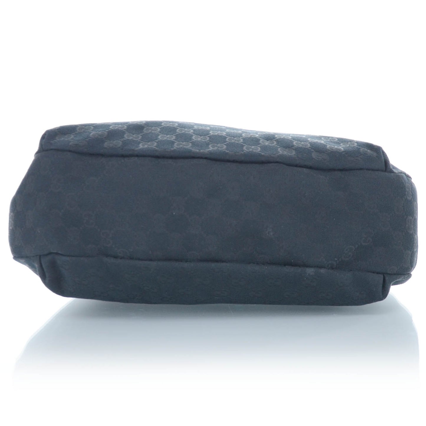 Monogram Ladies Web Large Hobo Black