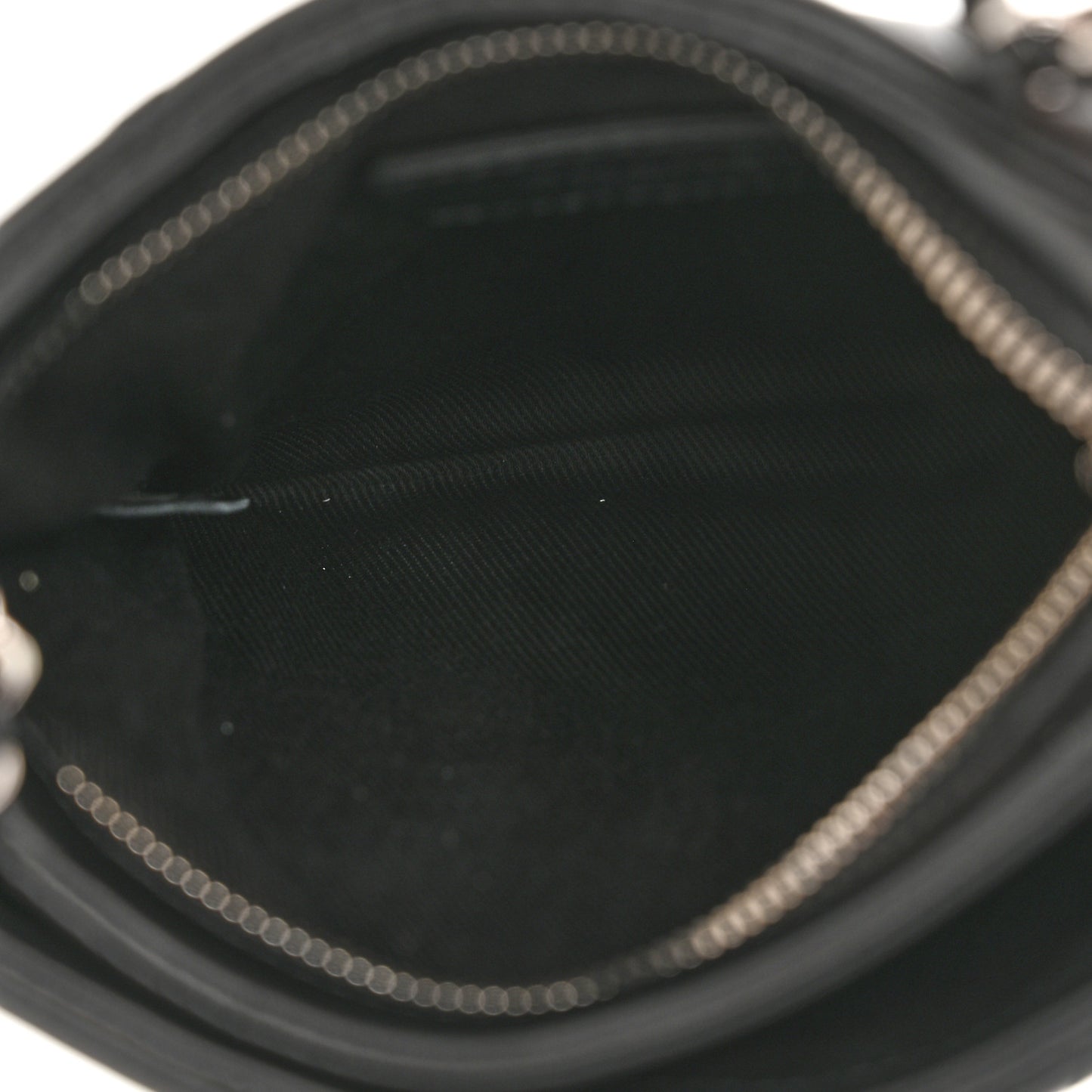 Lambskin Quilted Crossbody Bag Black