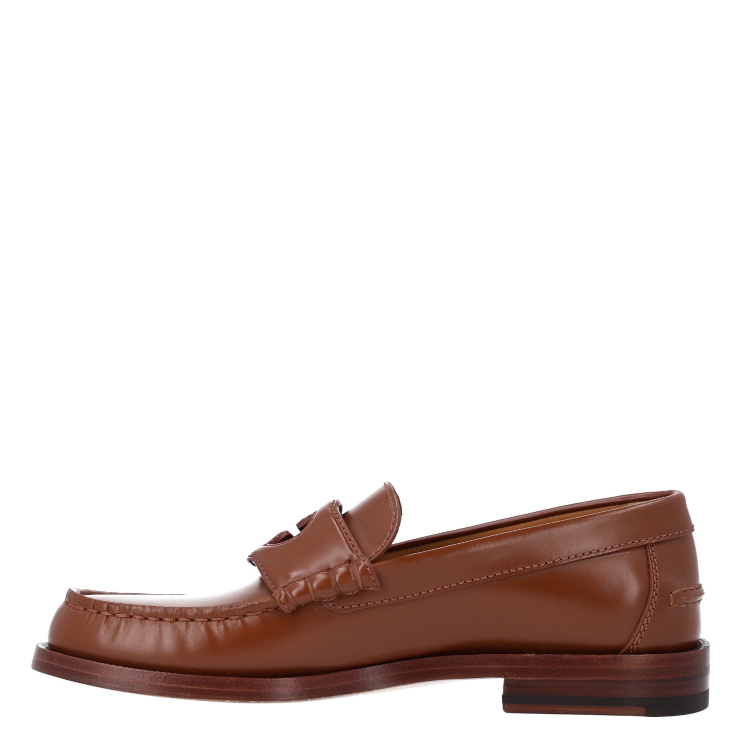 Gucci Millennial Ribot Cut Out Interlocking G Loafers 37 Cuir 1 of 9