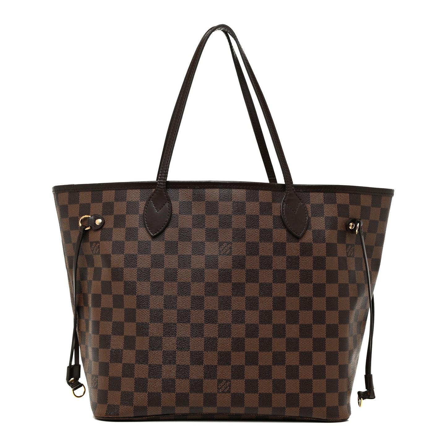 Damier Ebene Neo Neverfull MM Rose Ballerine