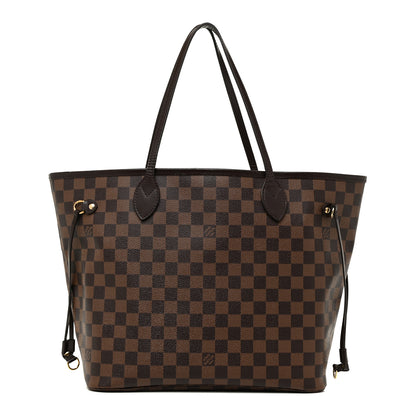 Louis Vuitton Damier Ebene Neo Neverfull MM Rose Ballerine 3 of 23
