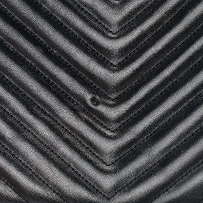 Saint Laurent Calfskin Matelasse Monogram Lou Camera Bag Black 11 of 12