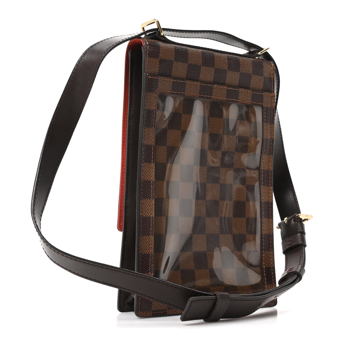 Damier Ebene Portobello Travel Shoulder Bag