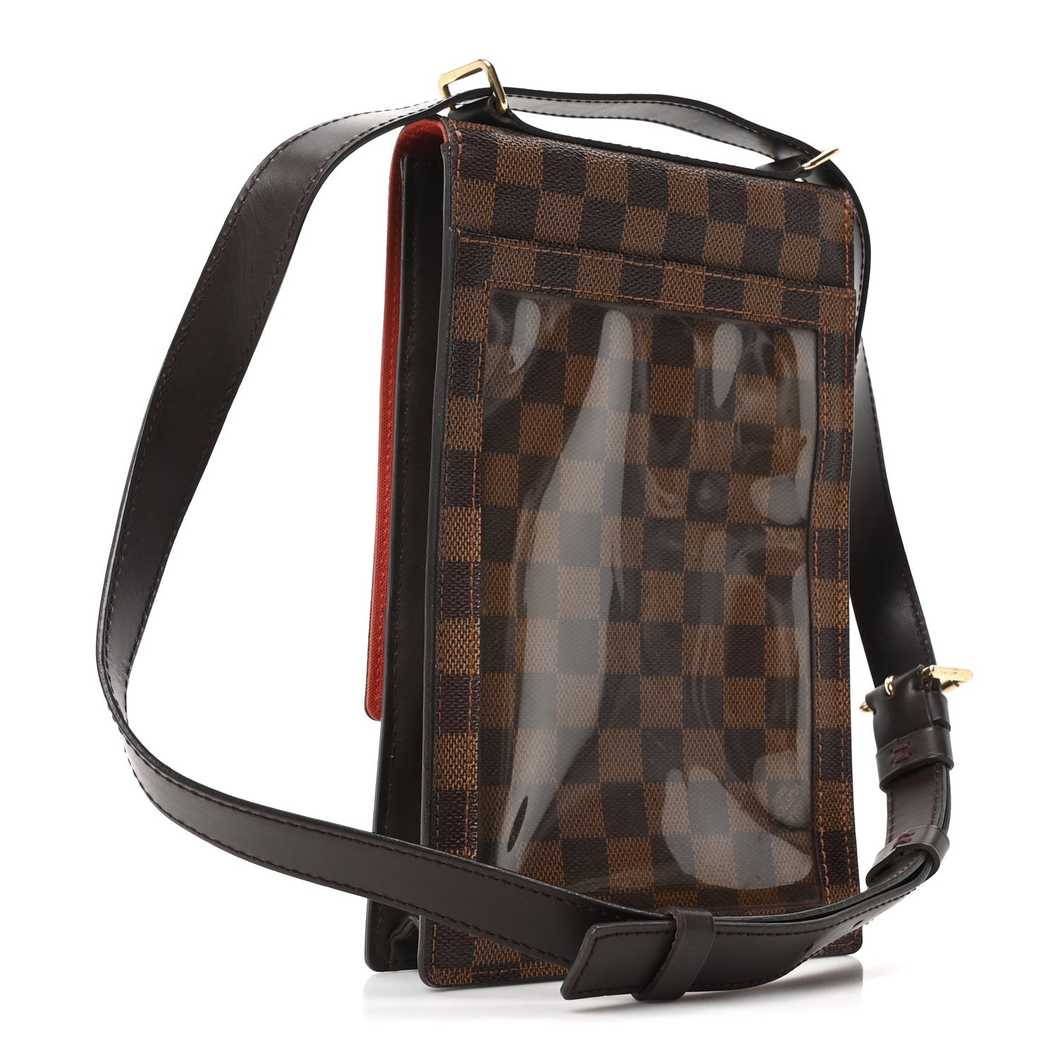 Louis Vuitton Damier Ebene Portobello Travel Shoulder Bag 3 of 9
