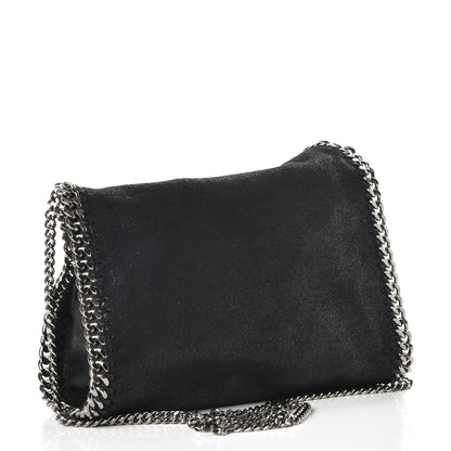 Stella McCartney Shaggy Deer Mini Falabella Tote Black 5 of 9