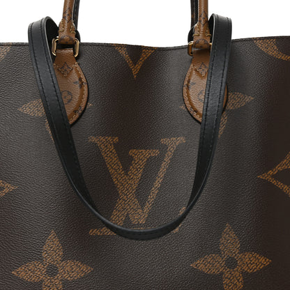 Louis Vuitton Reverse Monogram Giant Onthego MM 7 of 9