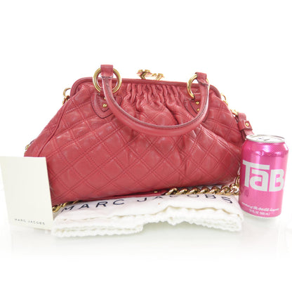 Marc Jacobs Quilted Leather Stam Red 3 of 7