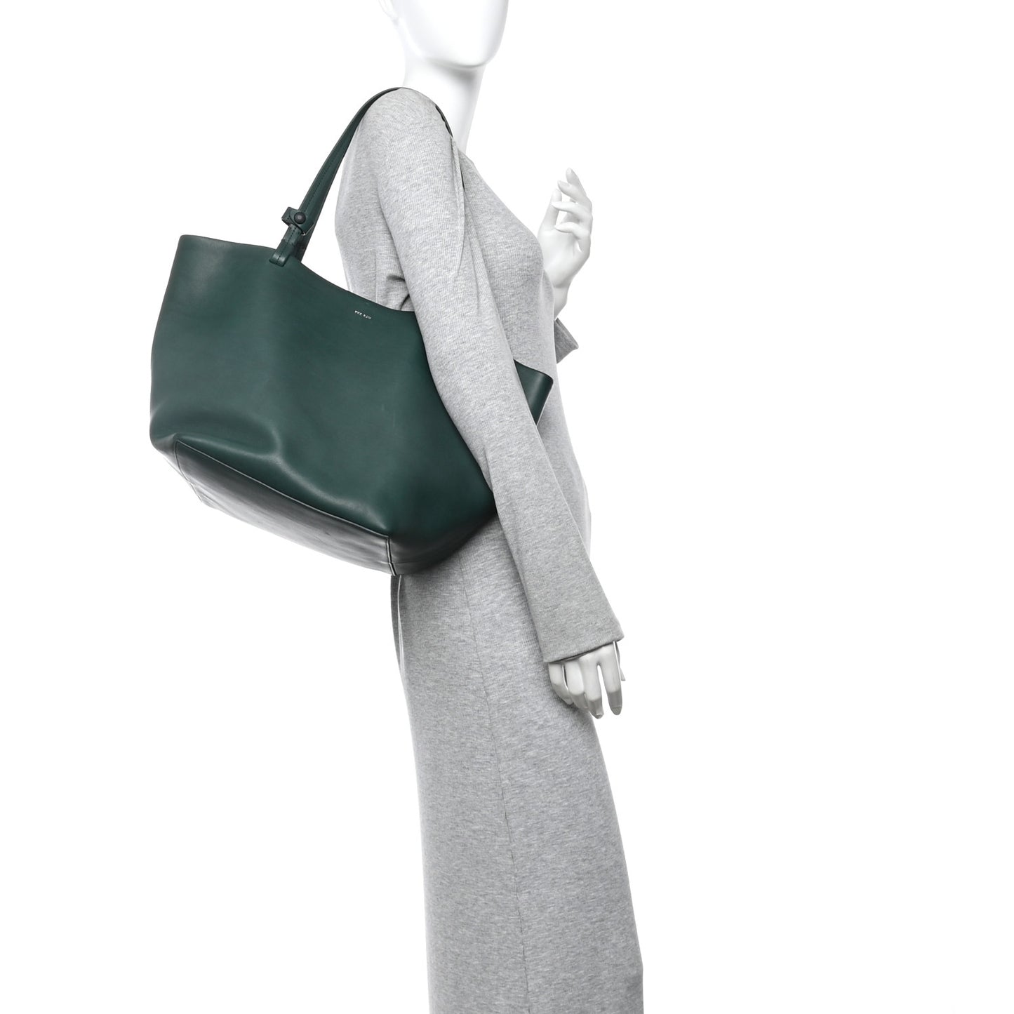 Polished Saddle Calfskin Park Tote Three Cyprus