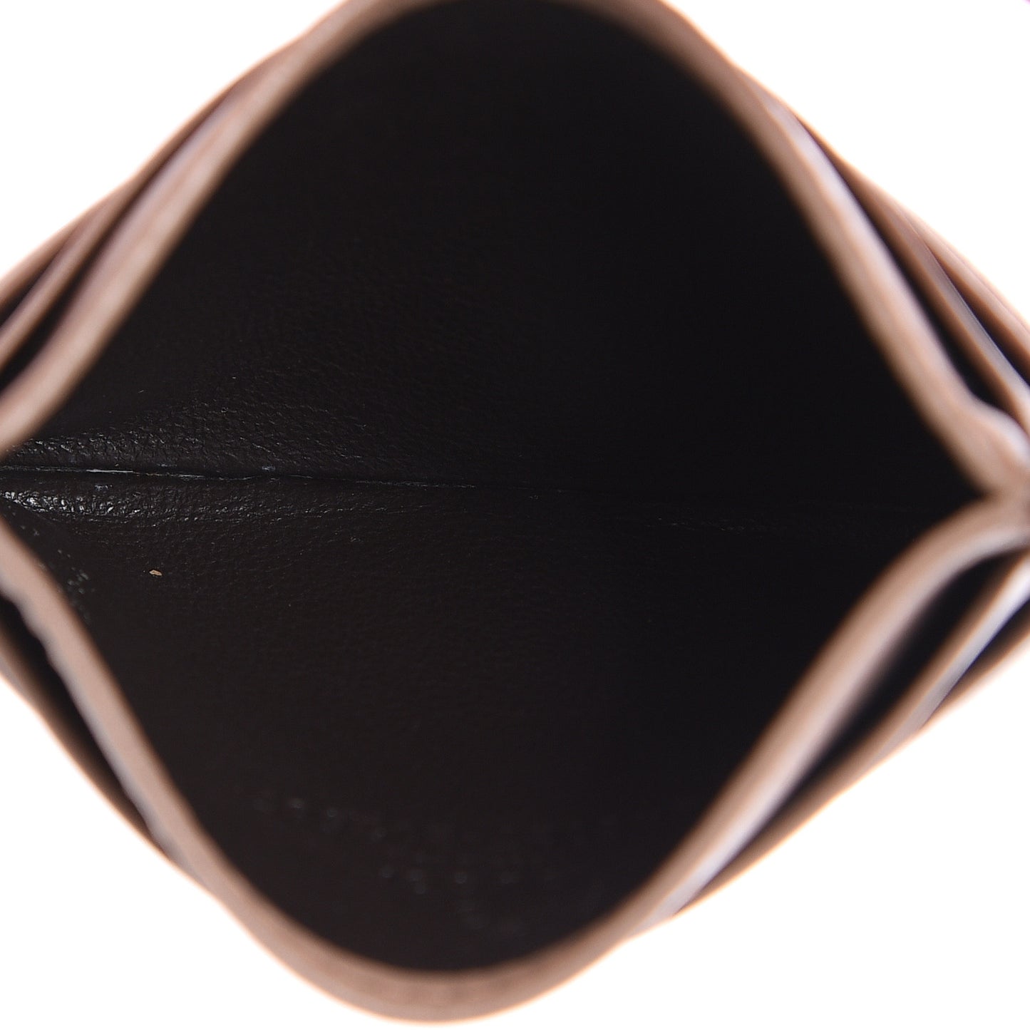 Calfskin Matelasse GG Marmont Card Holder Porcelain Rose