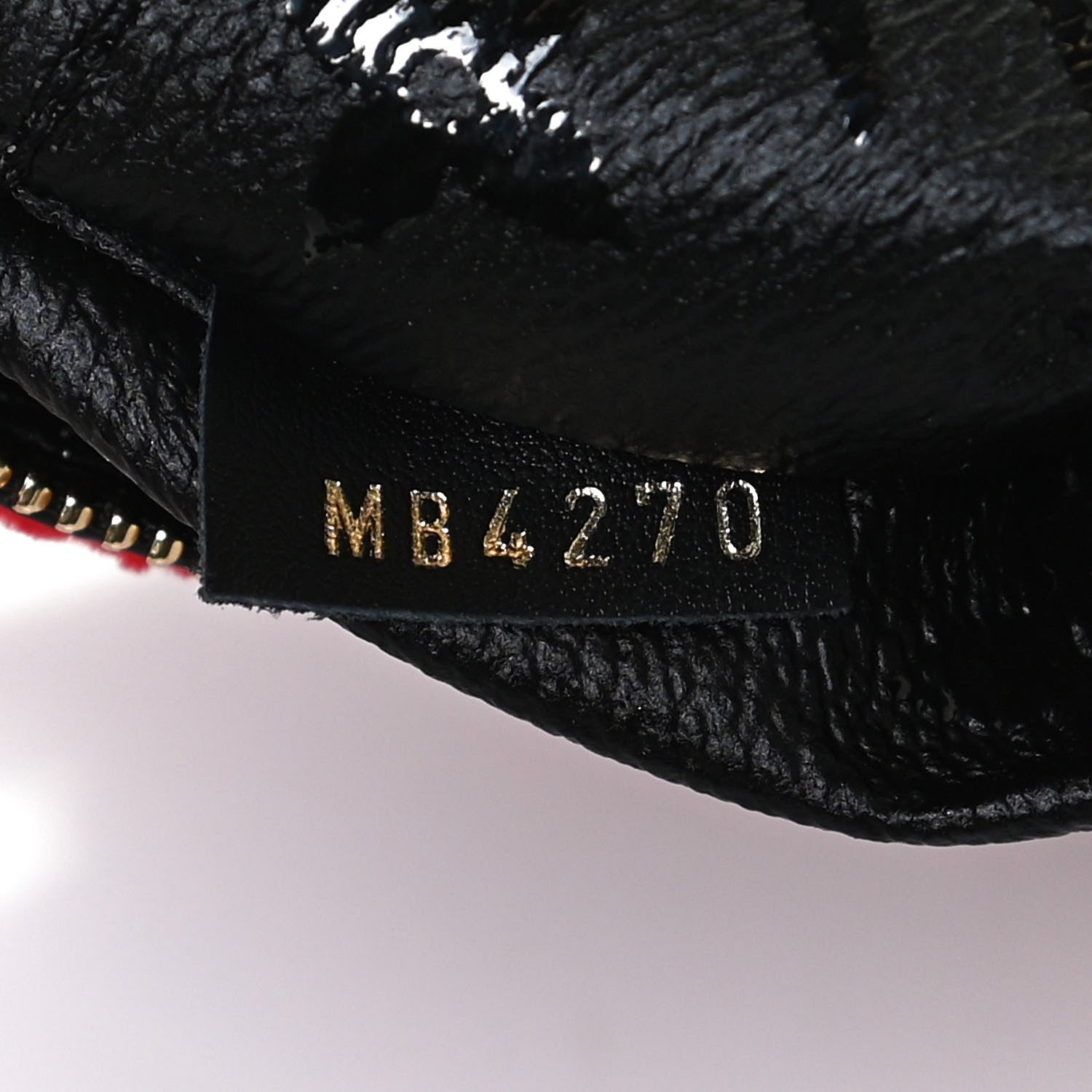 Louis Vuitton X UF Tufted Monogram Pochette Accessories Black Red 7 of 13