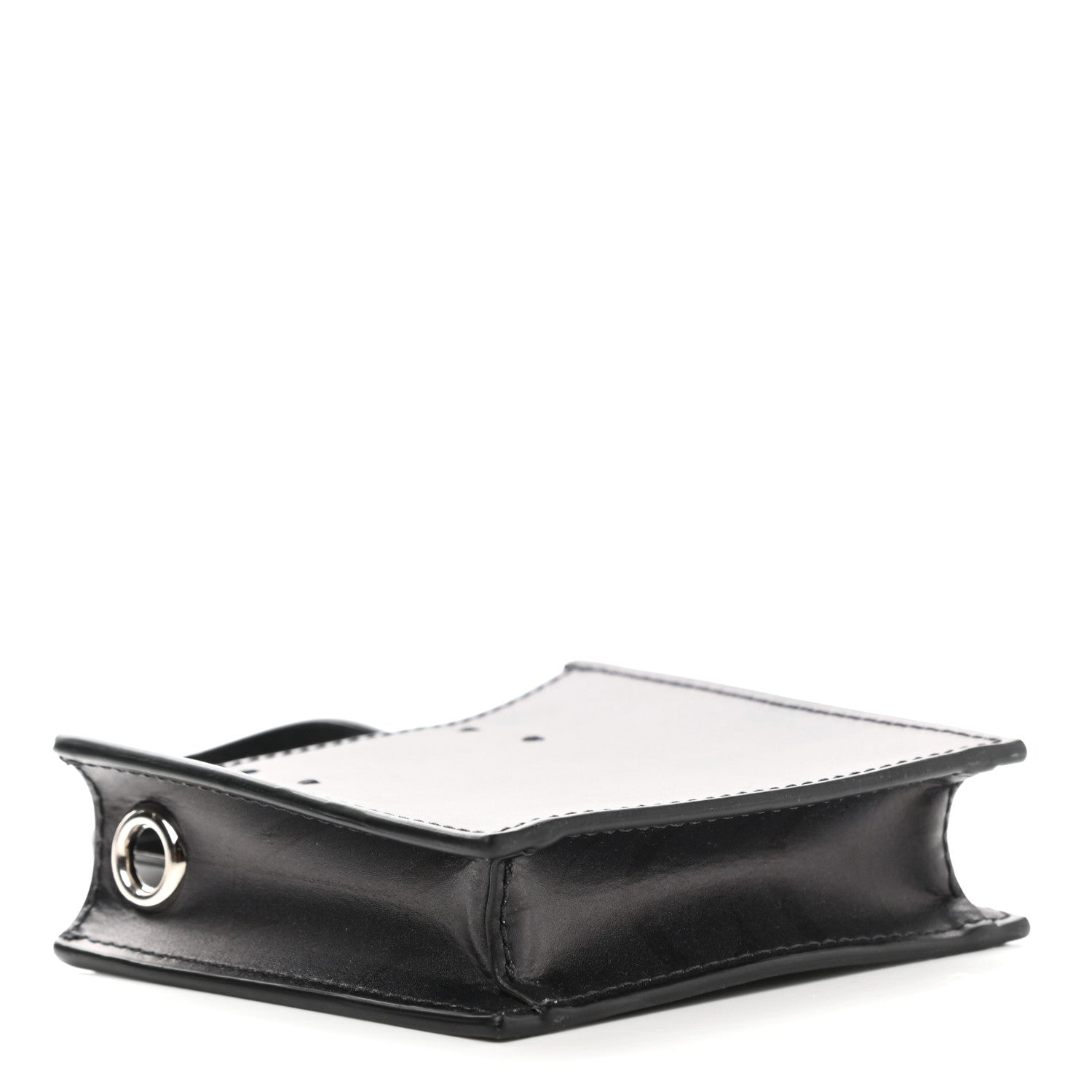 Valentino Garavani Calfskin VLTN Phone Bag Black 4 of 9
