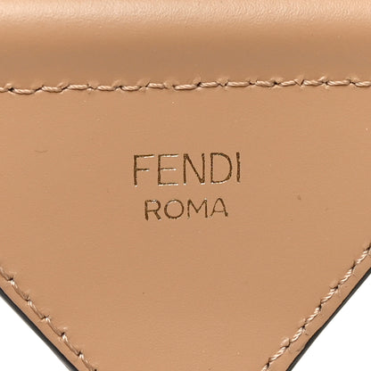 Fendi Ribbon Vitello King FF 1974 Adjustable Strap You Poudre Cuoio Miele Scuro 3 of 4