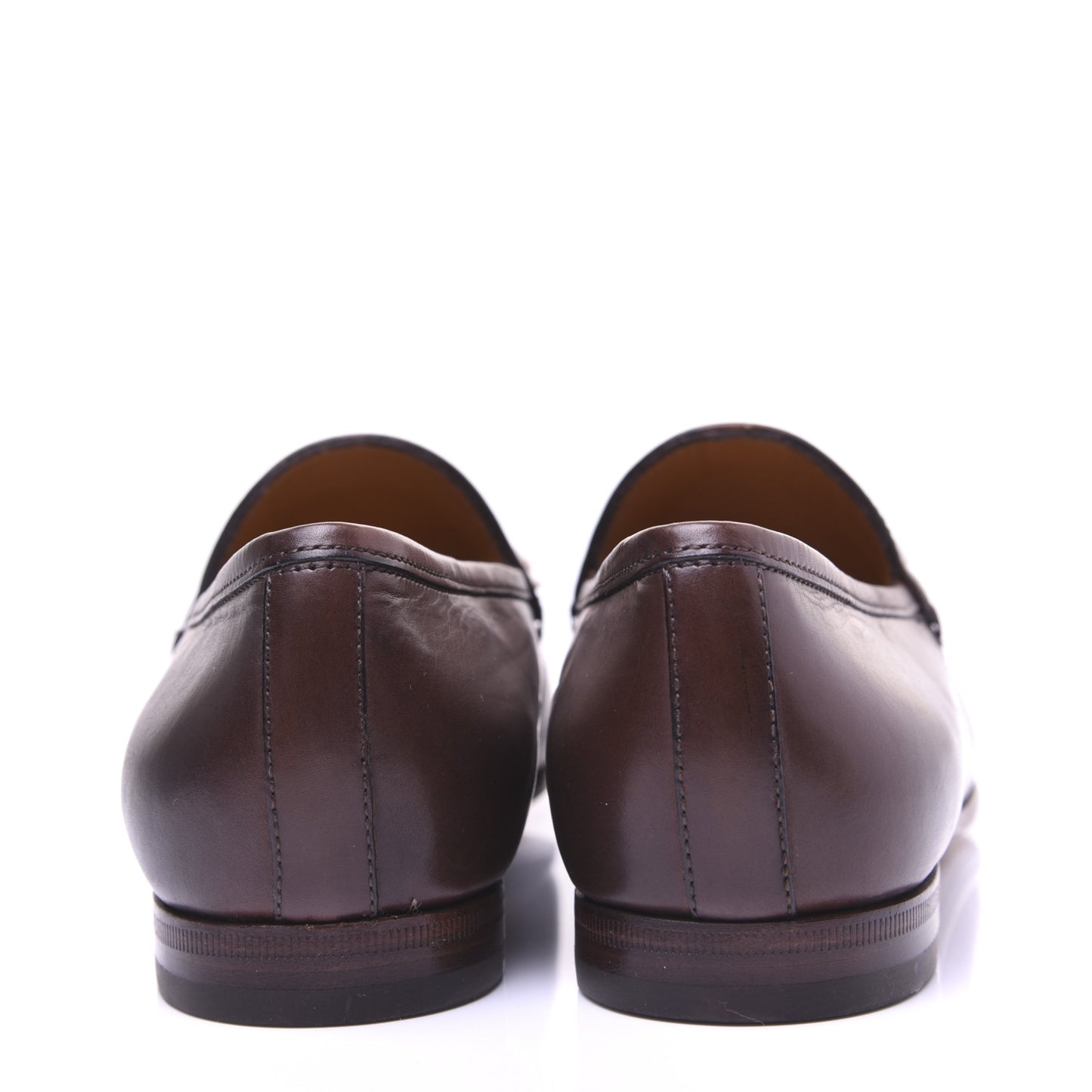 Calfskin Womens Jordaan Loafers 39.5 Fondente Brown