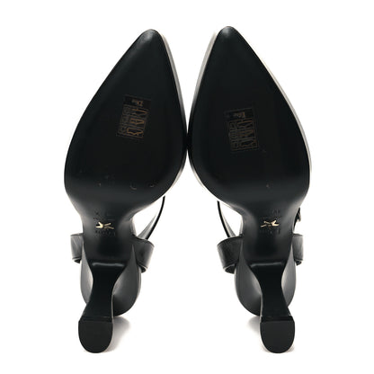 Christian Dior Calfskin Soul Pumps 39 Black 5 of 11