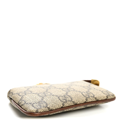 Gucci GG Supreme Monogram Key Case Beige Ebony Cuir 4 of 9