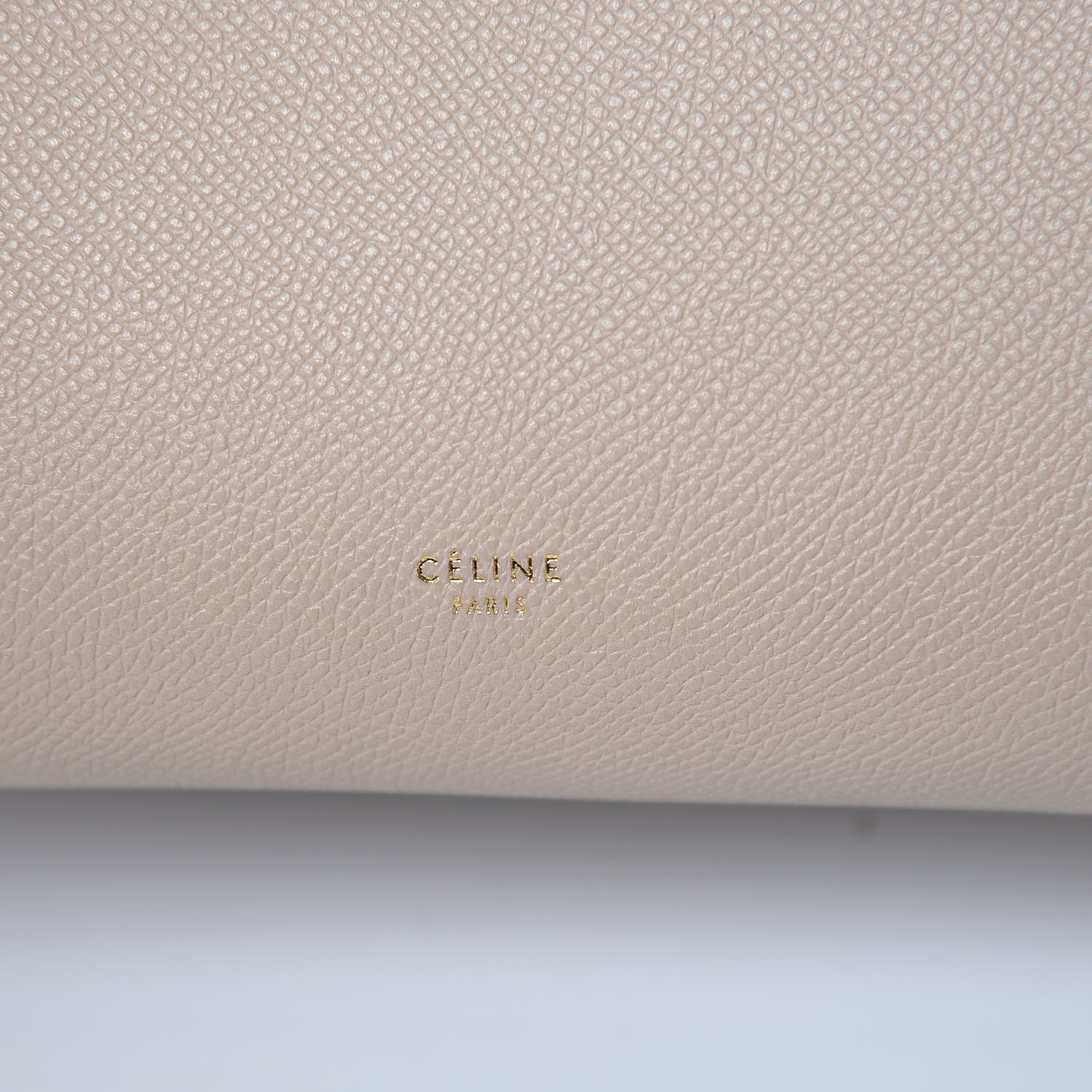 Celine Drummed Calfskin Mini Belt Bag Light Taupe 6 of 7