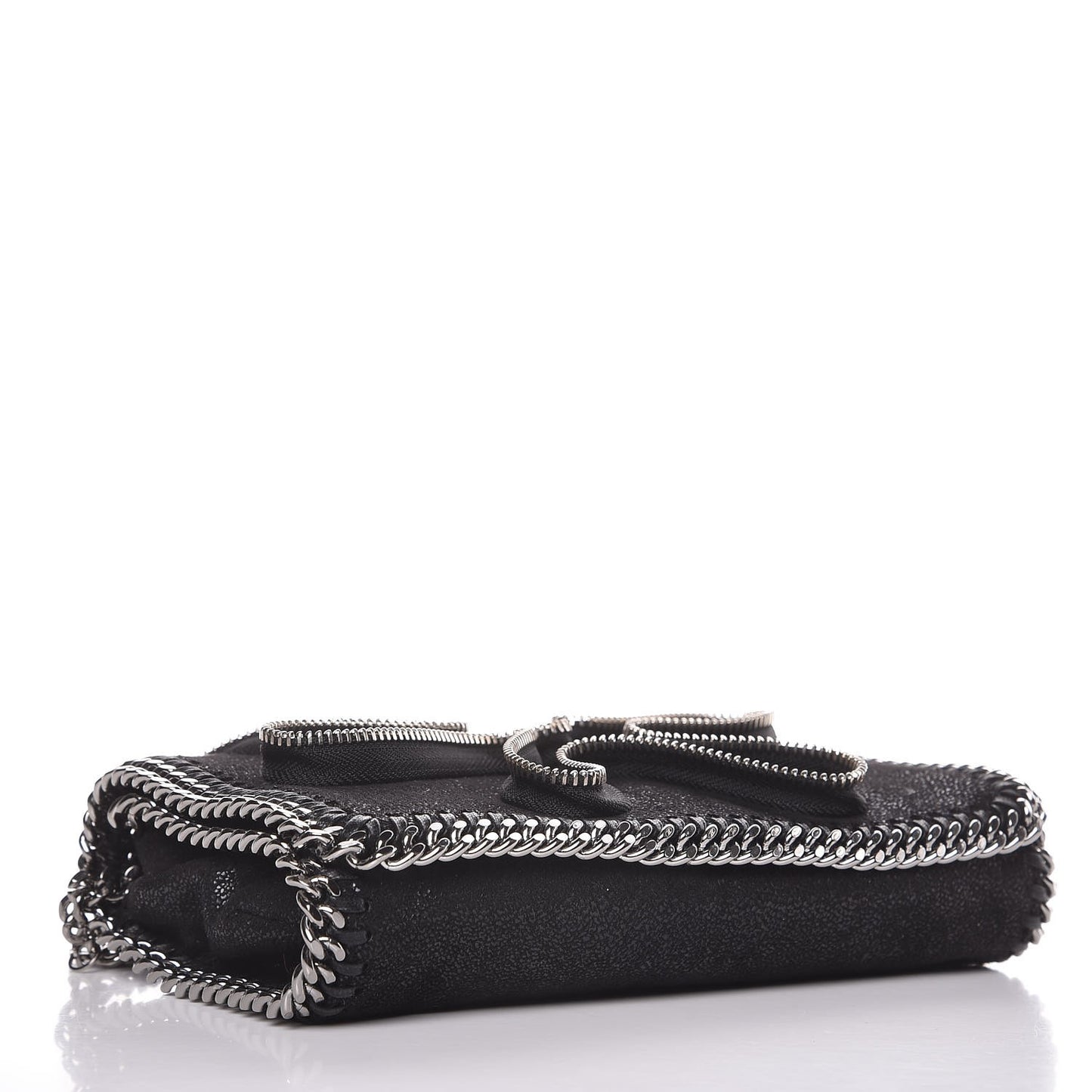 Shaggy Deer Falabella Zipper Crossbody Bag Black