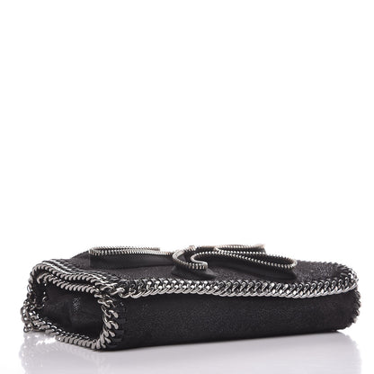 Stella McCartney Shaggy Deer Falabella Zipper Crossbody Bag Black 4 of 10