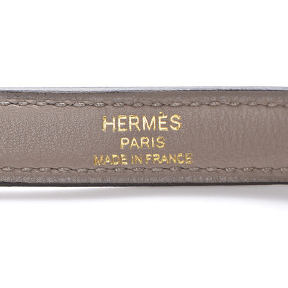 Hermes Swift Kelly Retourne 25 Gris Asphalte 29 of 34