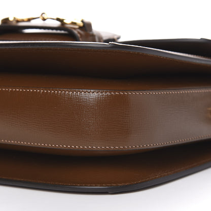 Gucci GG Supreme Monogram Horsebit 1955 Shoulder Bag Beige Brown Sugar 8 of 9
